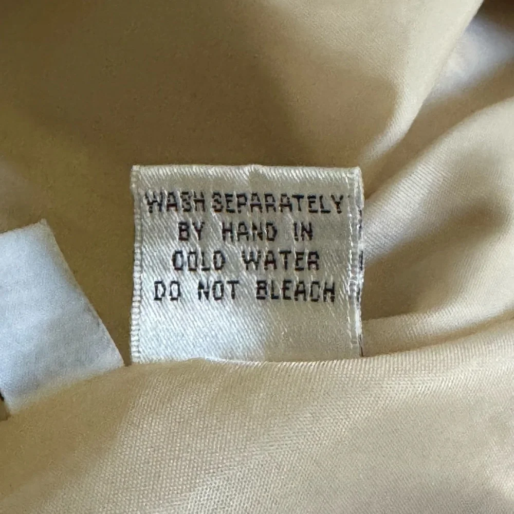 SAGA Pleated Cottagecore Lagenlook Adjustable Drawstring Hem Champagne Skirt - Picture 7 of 16